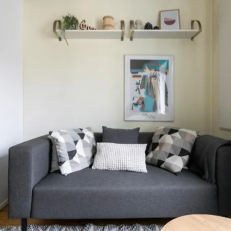 公寓 Poista 2ndhomes Compact 1br In Kamppi 赫尔辛基